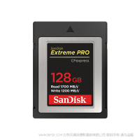  閃迪 SDCFE-128G-ZN4IN至尊超極速™ CFexpress™ Type B 存儲卡 SanDisk 產(chǎn)品 128G CFE 128GB 佳能1DX3