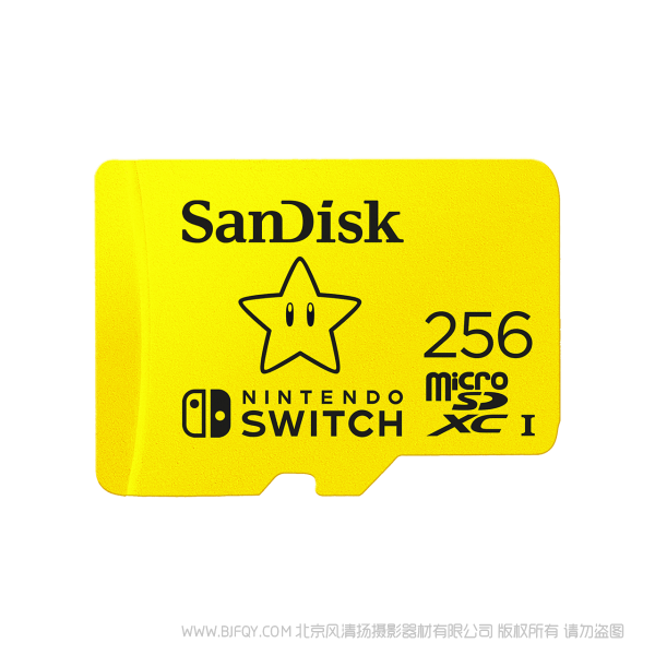 閃迪 Nintendo® 許可的 Nintendo™ Switch™ 專(zhuān)用存儲(chǔ)卡 microSD卡 TF sandisk產(chǎn)品 SDSQXAO-256G-ZNCZN