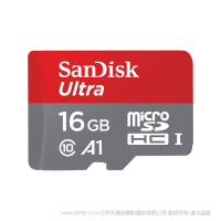 SanDisk閃迪 SDSQUAR-016G-ZN6MA 16G內存卡高速存儲micro sd卡手機內存卡TF卡閃存卡