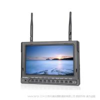 富威德 FEELWORLD FPV732 7" 1024x600內置電池高清航拍一體機監(jiān)視器5.8G 40頻道自動搜索無線航拍雙接收 