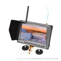 富威德 FEELWORLD  FPV821 8" 800X480超薄設計內置電池32頻道自動搜索無線航拍雙通道分集接收高清航拍監(jiān)視器