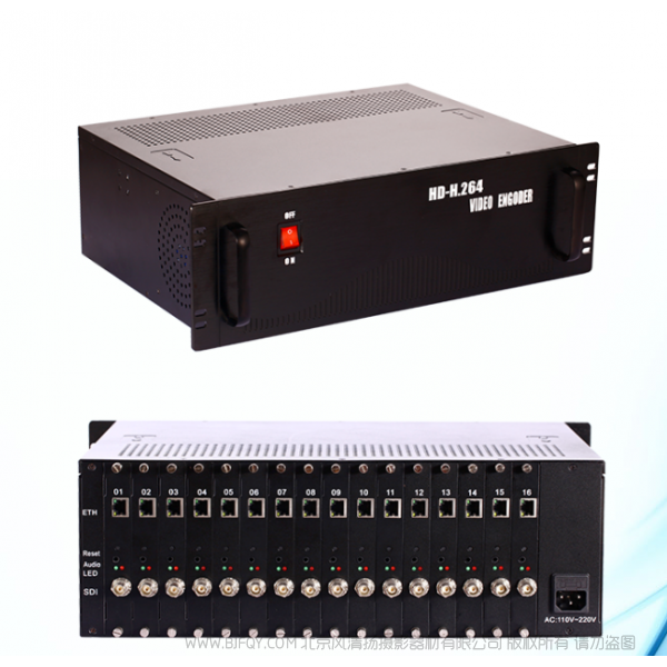 天創(chuàng)恒達(dá) TC-SZ6160 16路 高清視頻編碼器  HDMI+16路AV高清編碼器 輸入 16路HDMI信號輸入，16路AV信號輸入，16路3.5MM獨(dú)立音頻信號輸入 輸出