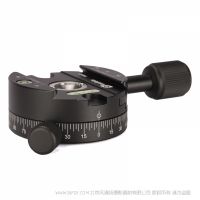 leofoto/徠圖 PAN-01 60毫米直徑加長(zhǎng)旋鈕全景夾座，雅佳標(biāo)準(zhǔn)快裝