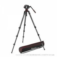 曼富圖 Manfrotto MVK504XCTALL 504X液壓攝像云臺(tái)和536單管碳纖維攝像三腳架套裝
