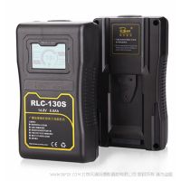 影宸 Rolux RLC-130S 廣播級攝像機(jī)V口電池 攝像機(jī)V型口大電池 適用于部分索尼產(chǎn)品 含LCD顯示屏