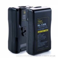 影宸 Rolux RL-130S 廣播級攝像機(jī)V口電池 攝像機(jī)V型口大電池 適用于索尼V口