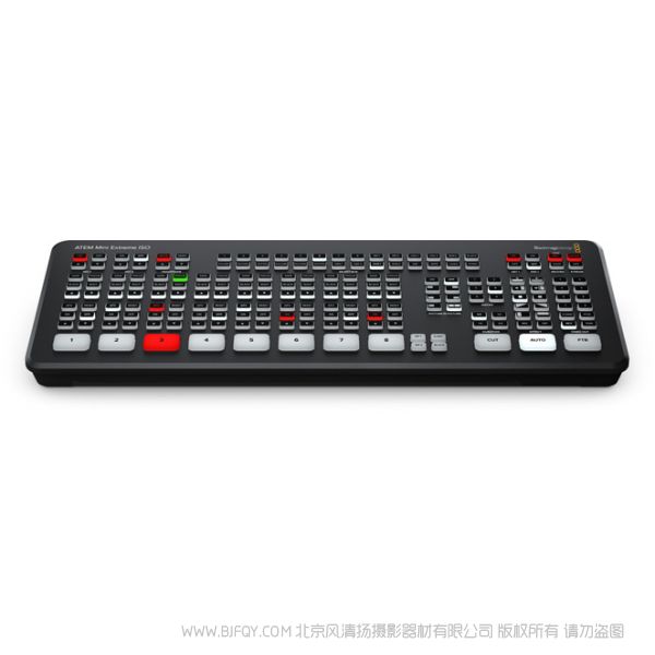 BMD ATEM Mini Extreme ISO 切換臺(tái) 9個(gè)單獨(dú)的H.264視頻流,可采集8路純凈輸入信號(hào)以及節(jié)目視頻