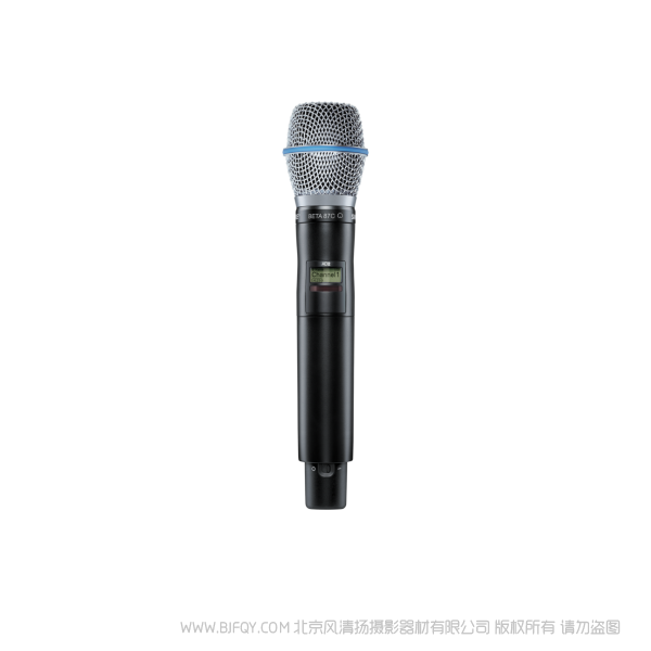 Shure 舒爾 AD2/B87C 手持式無線話筒發射機 Axient™ Digital