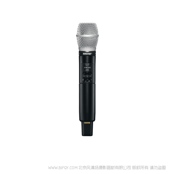 Shure 舒爾 SLXD2/SM86 配備SM86®話筒頭的手持式發(fā)射機(jī) SLXD24CN/SM86套裝