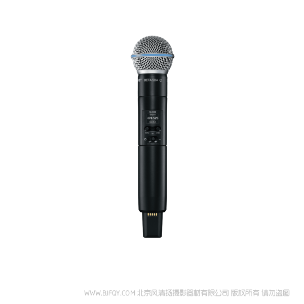 Shure 舒爾 SLXD2/B58 配備Beta®58A話筒頭的手持式發射機 SLXD24CN/B58套裝