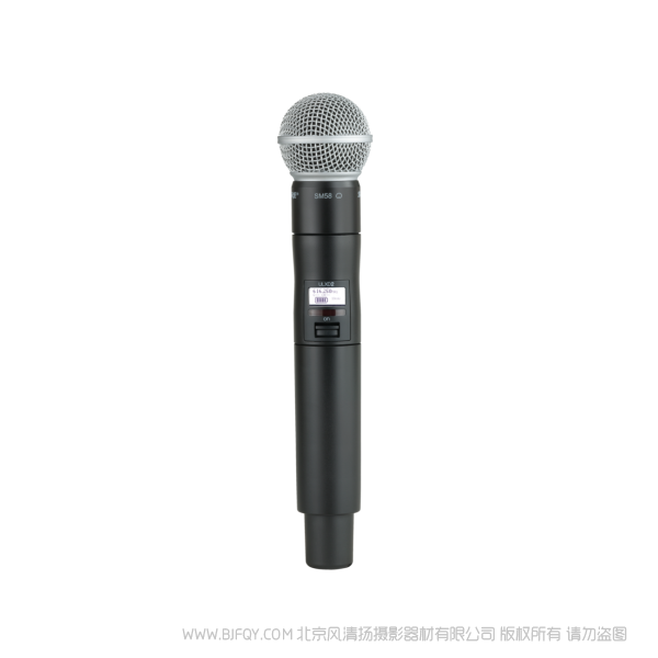 Shure ULXD2/SM58 SM58話筒配備ULXD2手持式發(fā)射機(jī) ULX-D數(shù)字無(wú)線系統(tǒng)之SM58A手持式無(wú)線發(fā)射機(jī)。