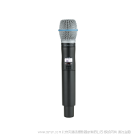 Shure 舒爾 ULXD2/B87C Beta87C話筒配備ULXD2手持式發射機 ULX-D數字無線系統之BETA87C手持式無線發射機。 