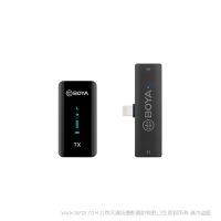 BOYA 博雅 BY-XM6-S3 2.4GHz迷你雙通道無線麥克風(fēng)系統(tǒng) 
