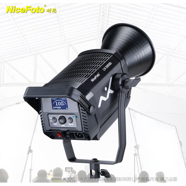 NiceFoto 耐思 LV-3000B 納米熱管+靜音風扇 強散熱 3000W