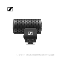 sennheiser 森海塞爾 MKE200 定向攝像頭麥克風  具有內置防風和減震功能的定向機載攝像頭麥克風可增強攝像機內音頻效果
