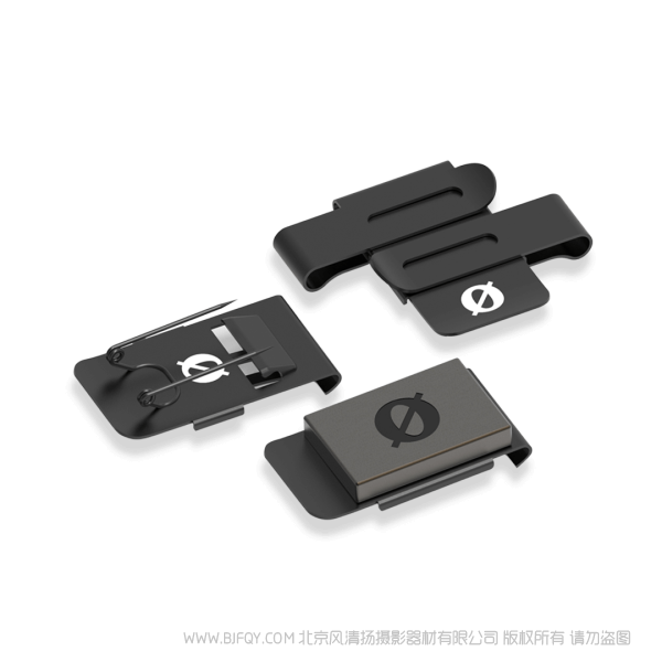 Rode 羅德 FlexClip GO 由三個固定夾組成的套件,適用于 Wireless GO