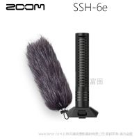 ZOOM SSH-6e 系列 瞄準和錄制，兼容 32 位浮點的立體聲槍式麥克風