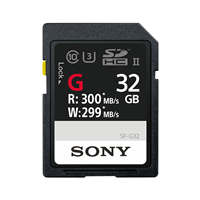 索尼 Sony SF-G32/T1 CN SD存儲(chǔ)卡-G系列 SFG32 高速存儲(chǔ)卡 相機(jī)內(nèi)存卡  讀取300mb  寫入 299mb 微單 全畫幅相機(jī)適用  A7M3 A7R3 